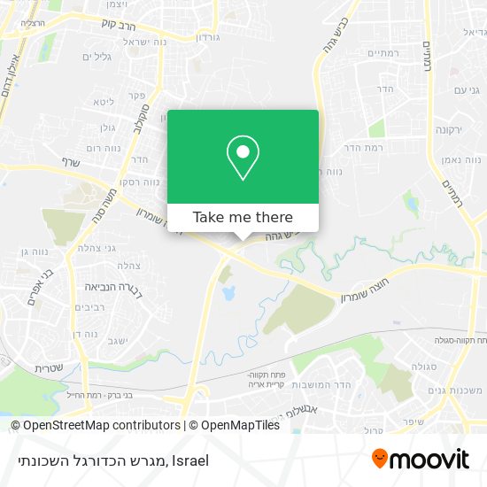 מגרש הכדורגל השכונתי map