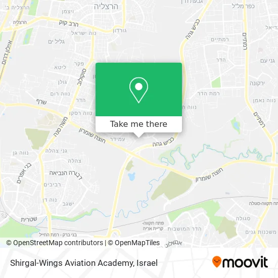 Карта Shirgal-Wings Aviation Academy