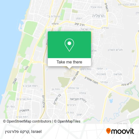 Карта קרקס פלורנטין