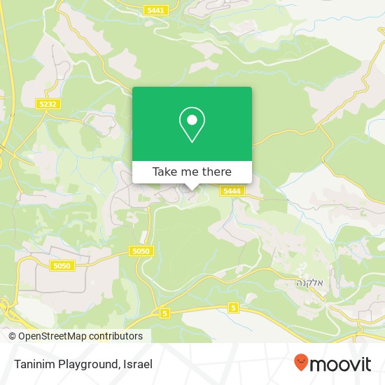 Taninim Playground map