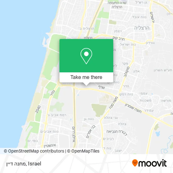 Карта מחנה דיין