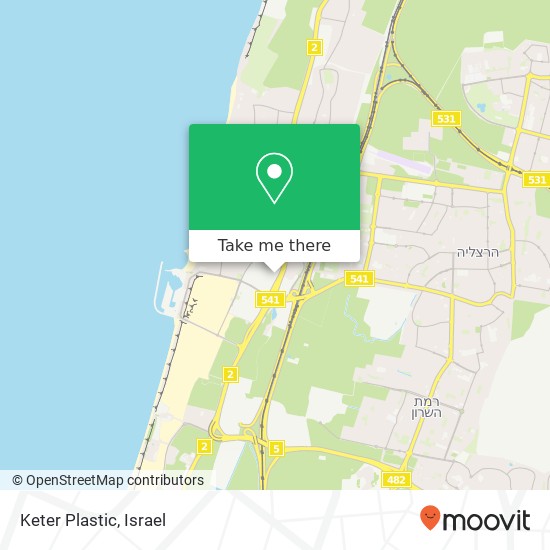 Keter Plastic map