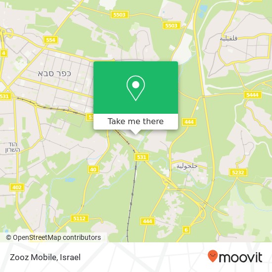 Zooz Mobile map