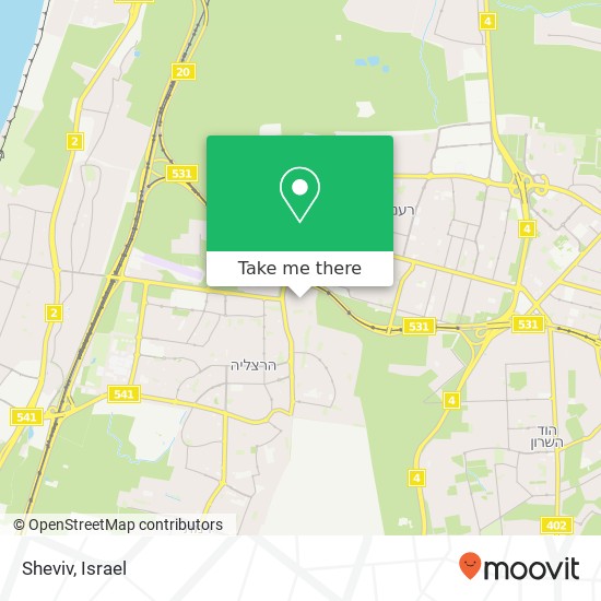 Sheviv map