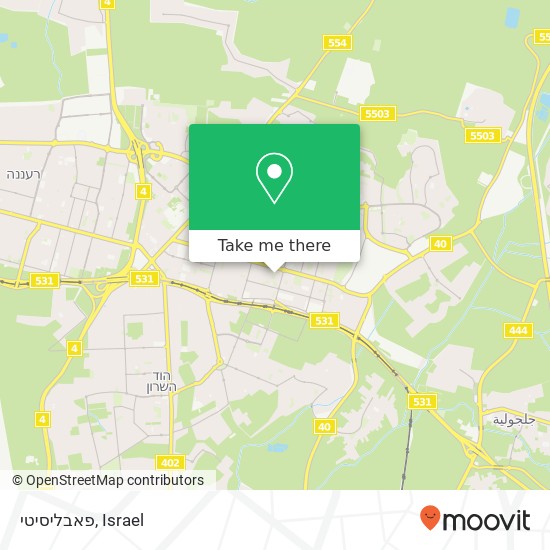 פאבליסיטי map