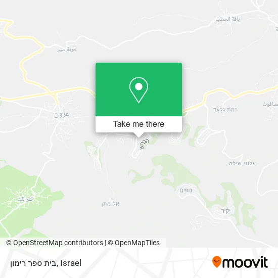 Карта בית ספר רימון