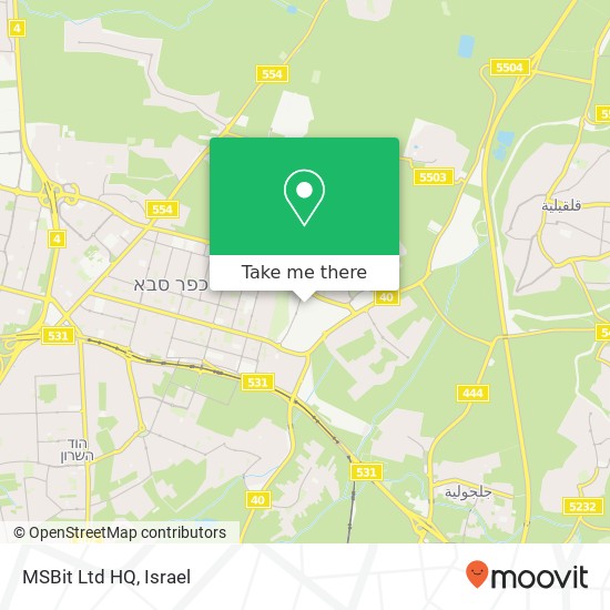 MSBit Ltd HQ map