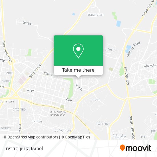 קניון הדרים map