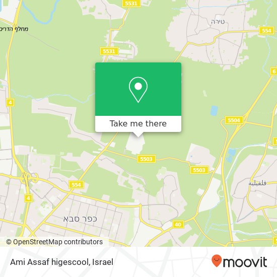 Ami Assaf higescool map