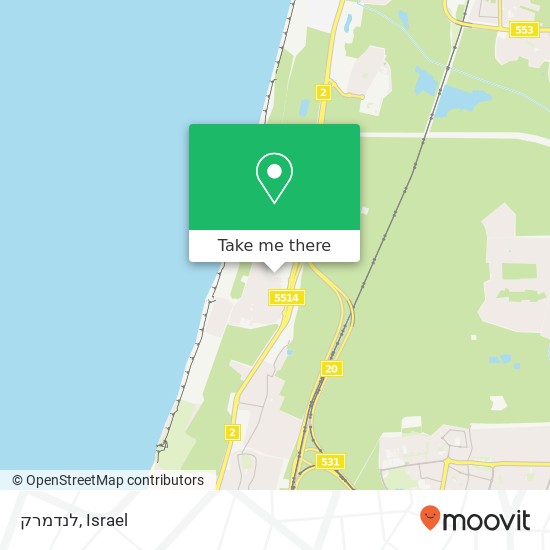 לנדמרק map