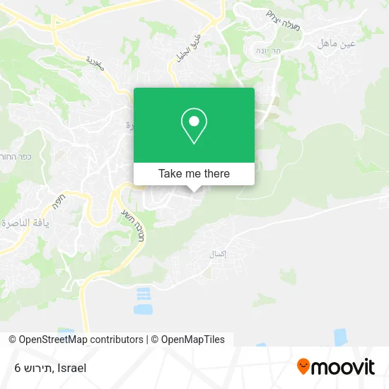 Карта תירוש 6