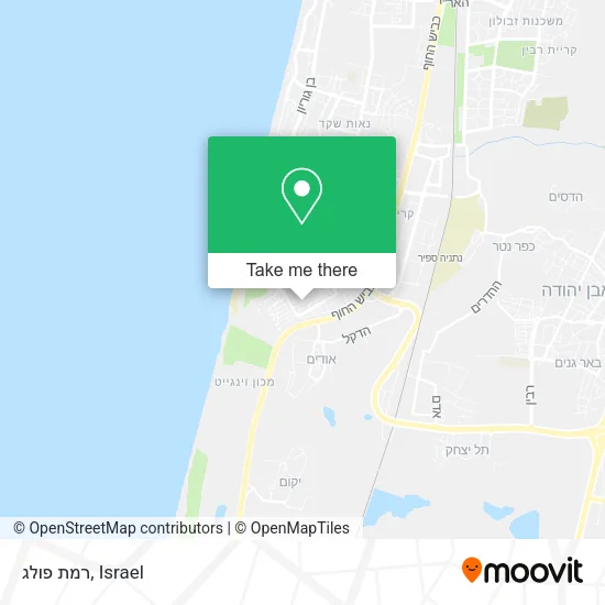 Карта רמת פולג