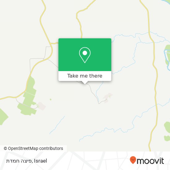 פיצה חמדת map