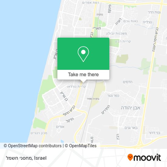 מחסני חשמל map