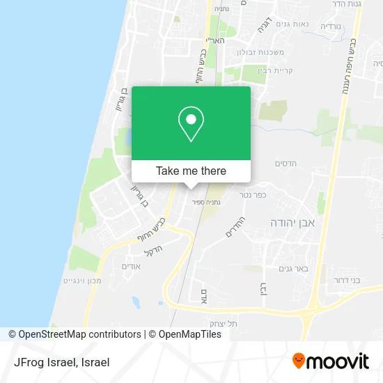 Карта JFrog Israel