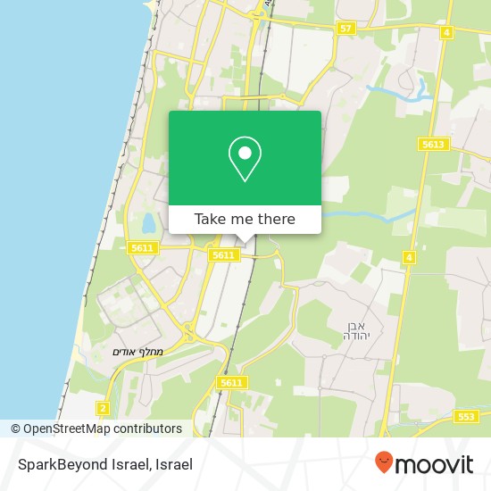 SparkBeyond Israel map