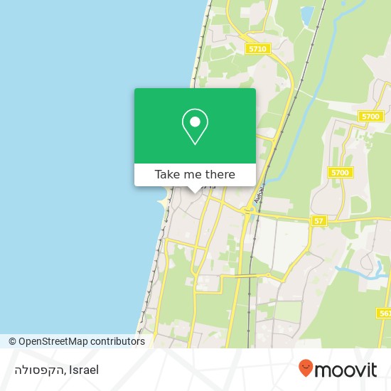 הקפסולה map