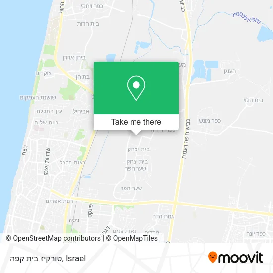 Карта טורקיז בית קפה