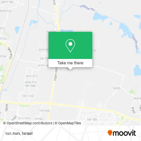 Карта חוות הנוי
