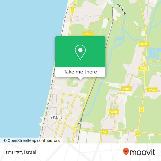 דידי ורוז map