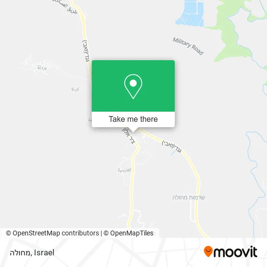 Карта מחולה