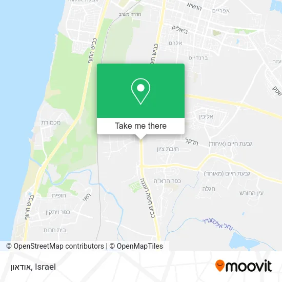 Карта אודאון