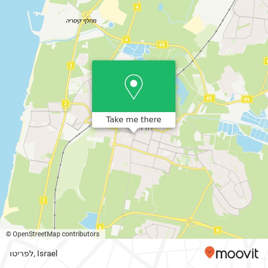 לפריטו map