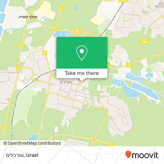 טורכלים map