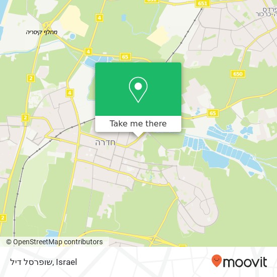 שופרסל דיל map