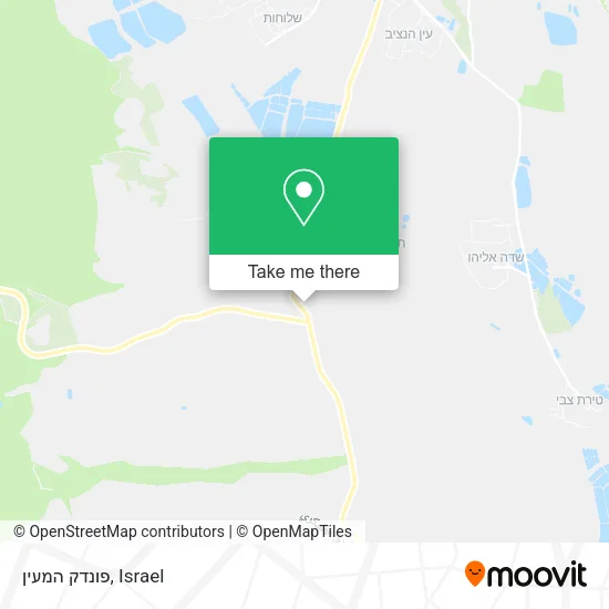 Карта פונדק המעין