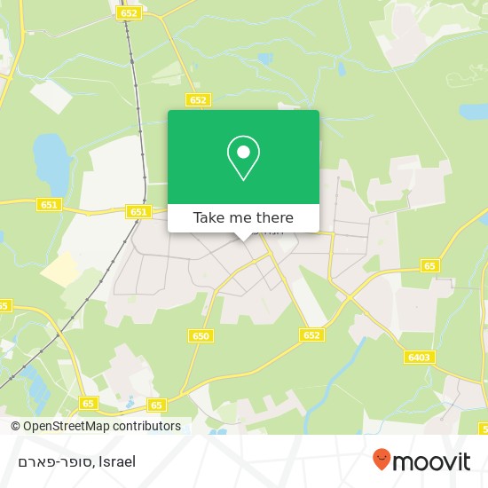 סופר-פארם map