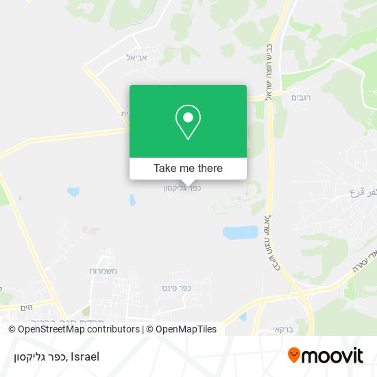 כפר גליקסון map