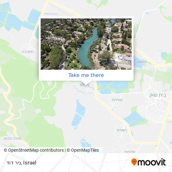 Карта ניר דוד