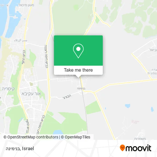 Карта בנימינה