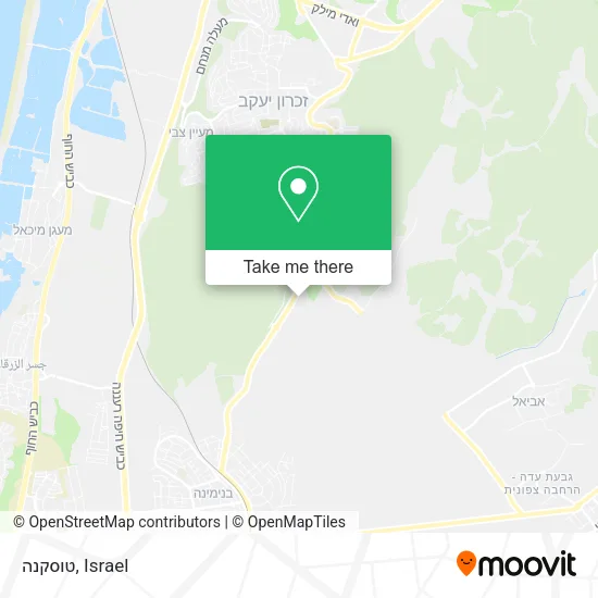 Карта טוסקנה