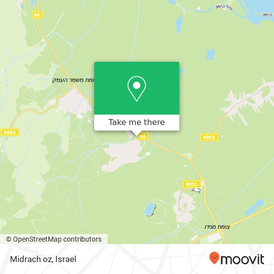 Midrach oz map