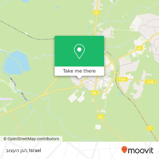 הגן העצוב map