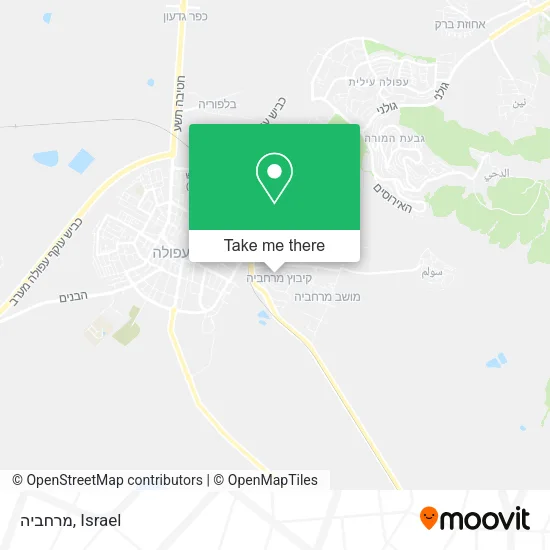Карта מרחביה
