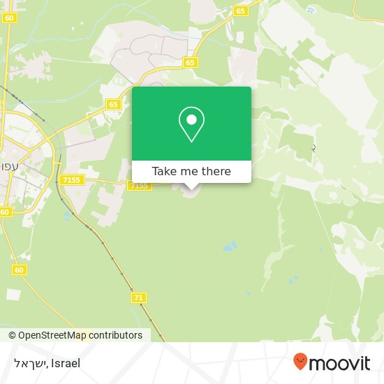 ישךאל map