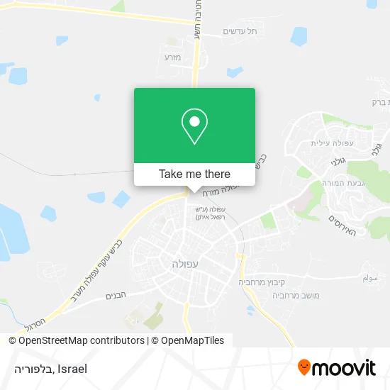 Карта בלפוריה