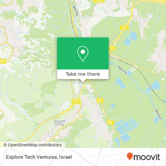 Карта Explore Tech Ventures