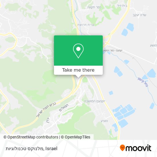 מלנוקס טכנולוגיות map