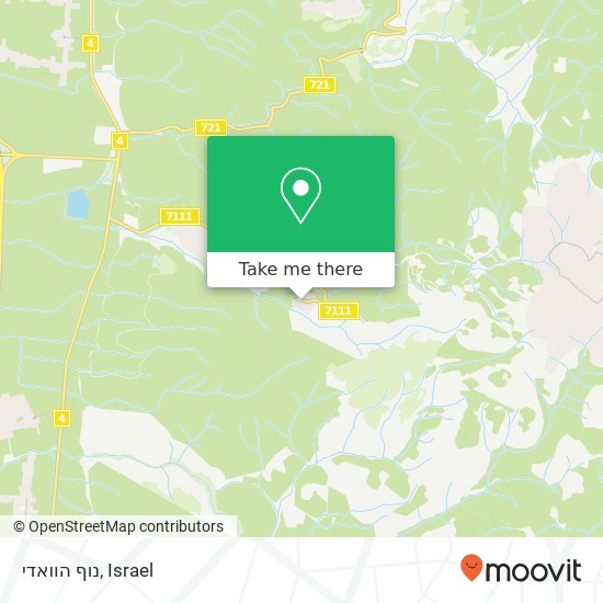 נוף הוואדי map