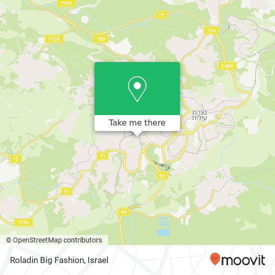 Roladin Big Fashion map