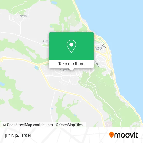 Карта בן גוריון