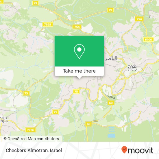 Карта Checkers Almotran