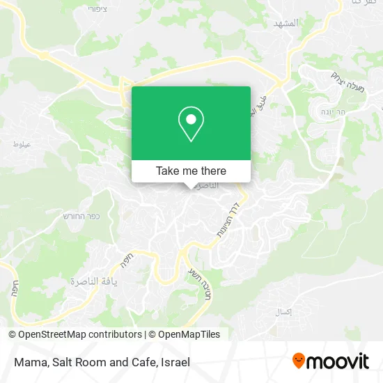 Карта Mama, Salt Room and Cafe