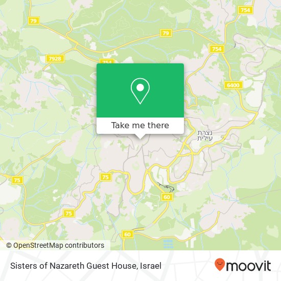 Sisters of Nazareth Guest House map