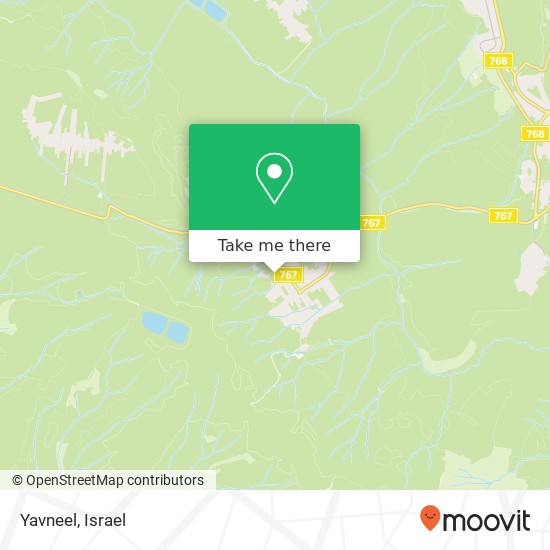 Карта Yavneel