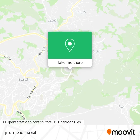 Карта מרכז המזון